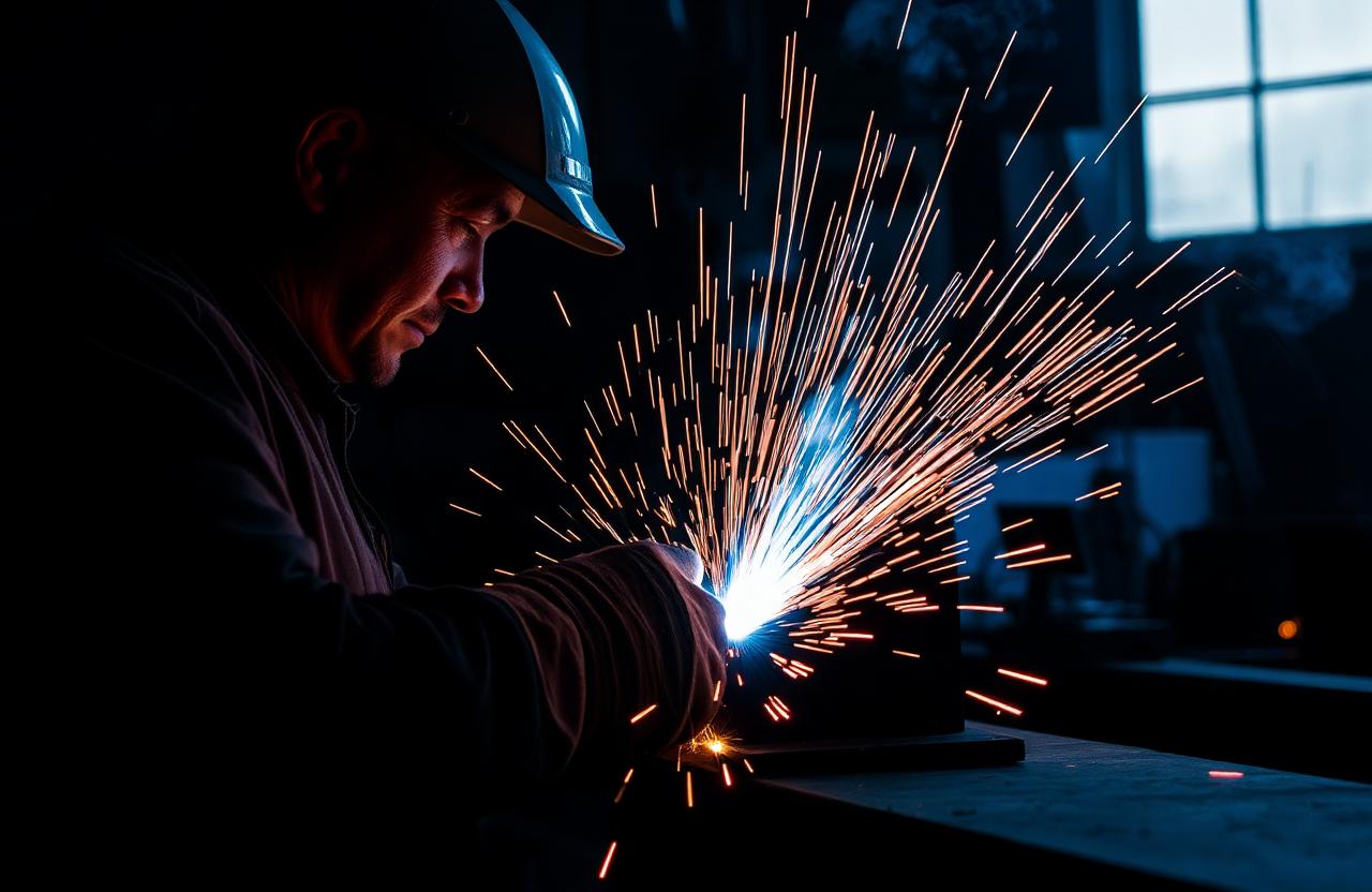 Technician at work